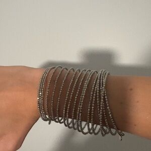 Spiralized Silver Bangle